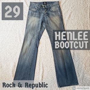 Rock & Republic Henlee Bootcut Jeans Sz 29